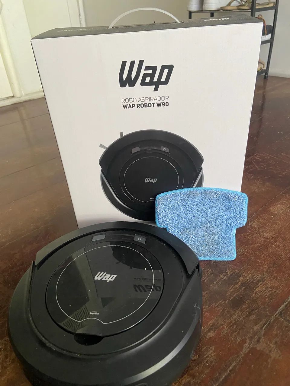 WAP Aspirador de Pó Robô ROBOT W90 3 em 1, Automático, 250ml - Foto 2