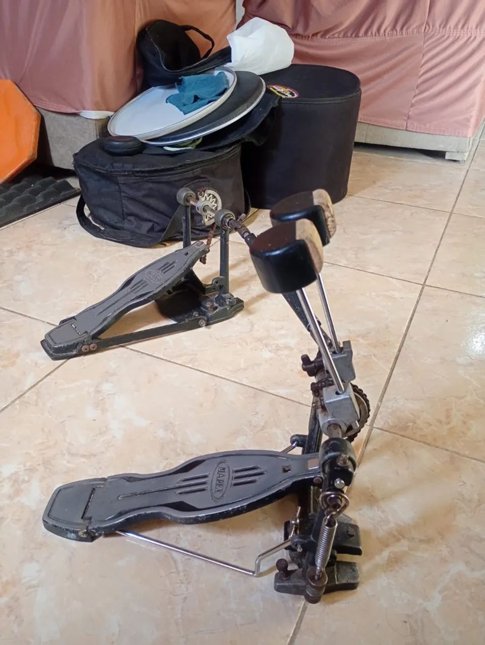 Pedal duplo mapex  - Foto 3