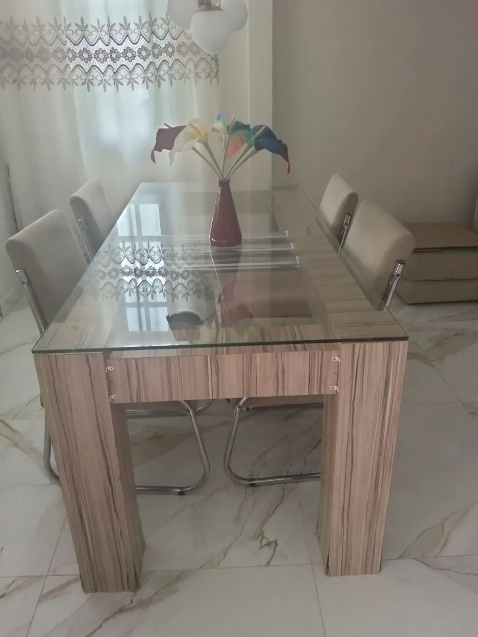 Mesa com 6 cadeiras  - Foto 5