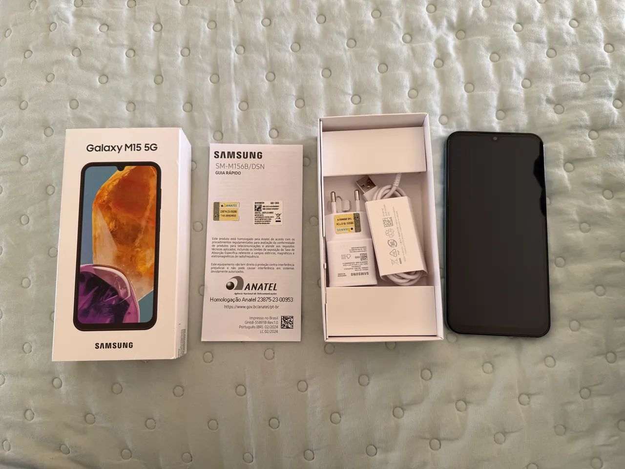 Celular samsung galaxy m15 128gb azul - Foto 3