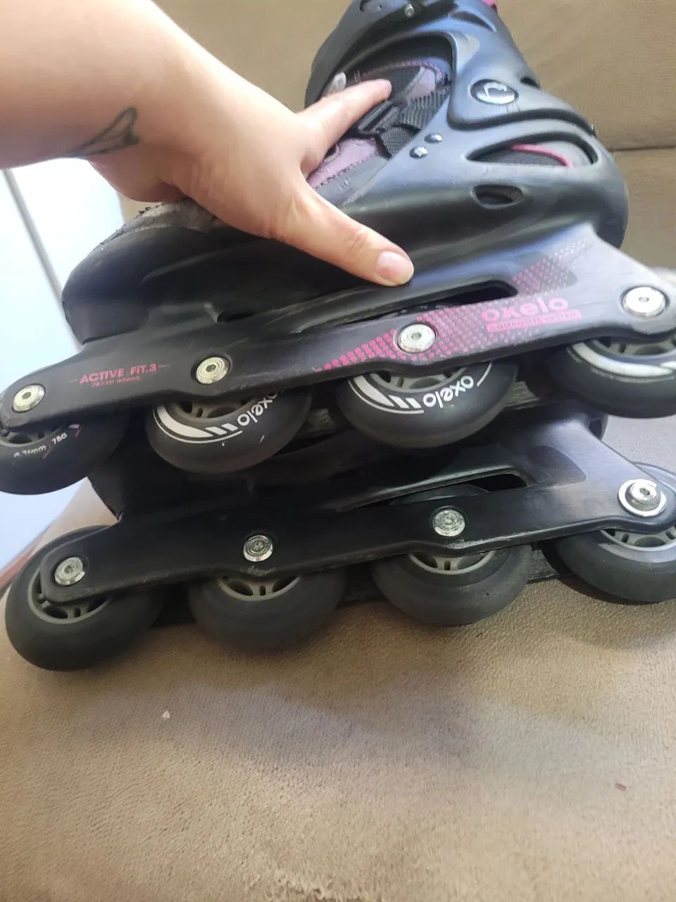 PATINS ROLLER INLINE Oxelo - Foto 5