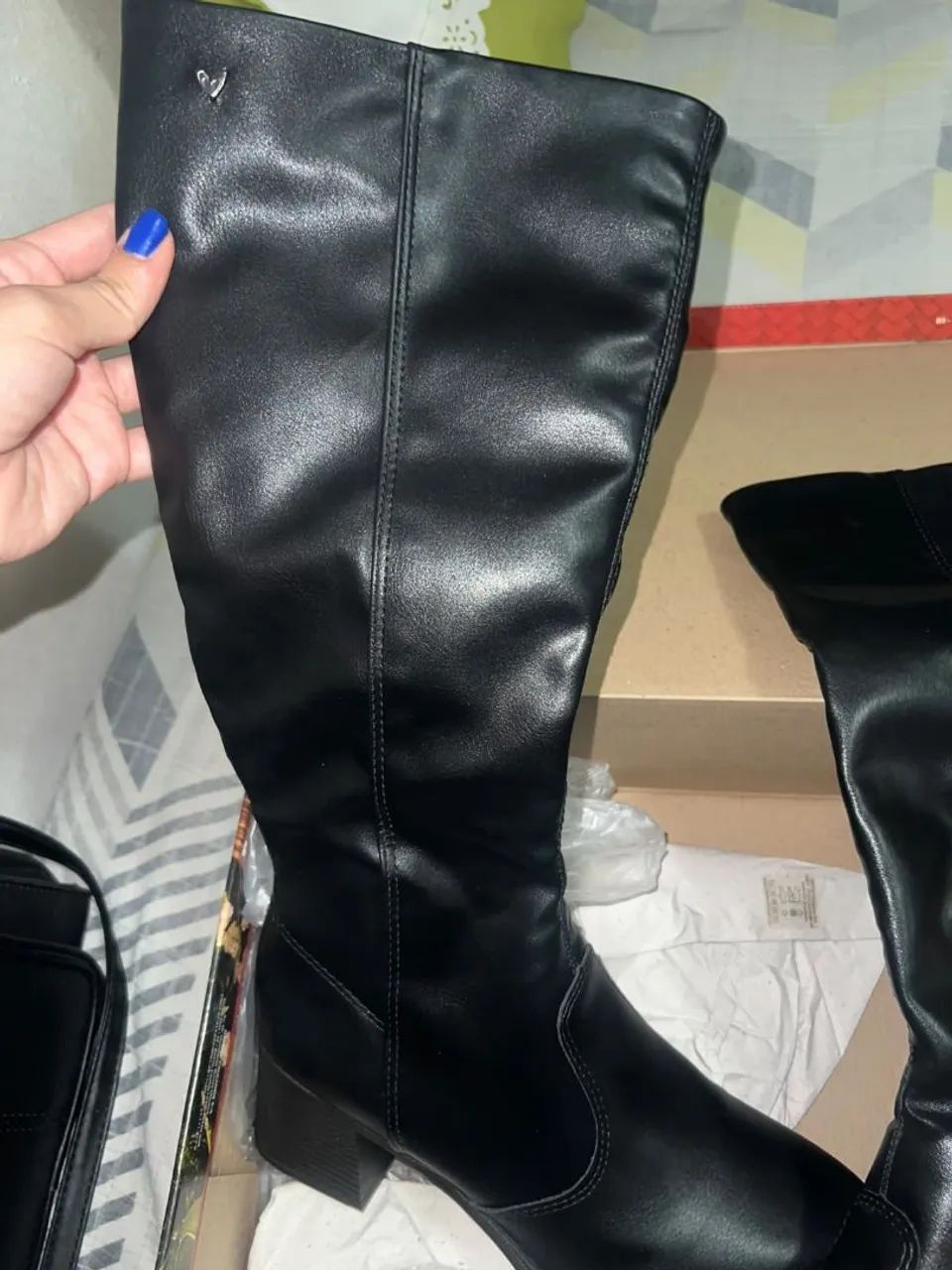 Bota preta cano alto! - Foto 3