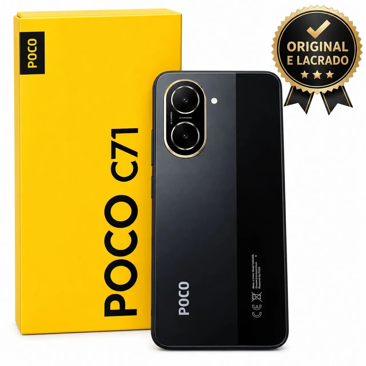 Celular Xiaomi Poco C71 Dual Chip 64GB 4G - Celulares e