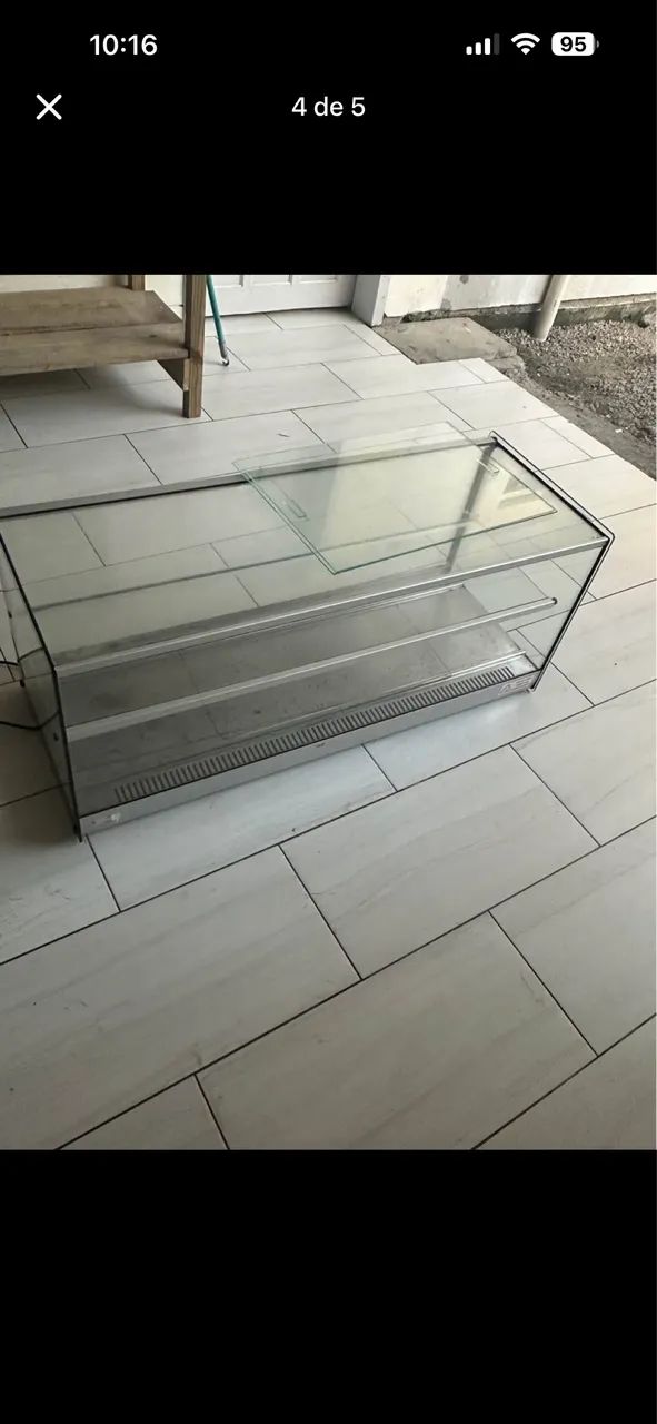 Equipamentos comerciais em inox ? Buffet 8 cubas + Vitrine - Foto 5