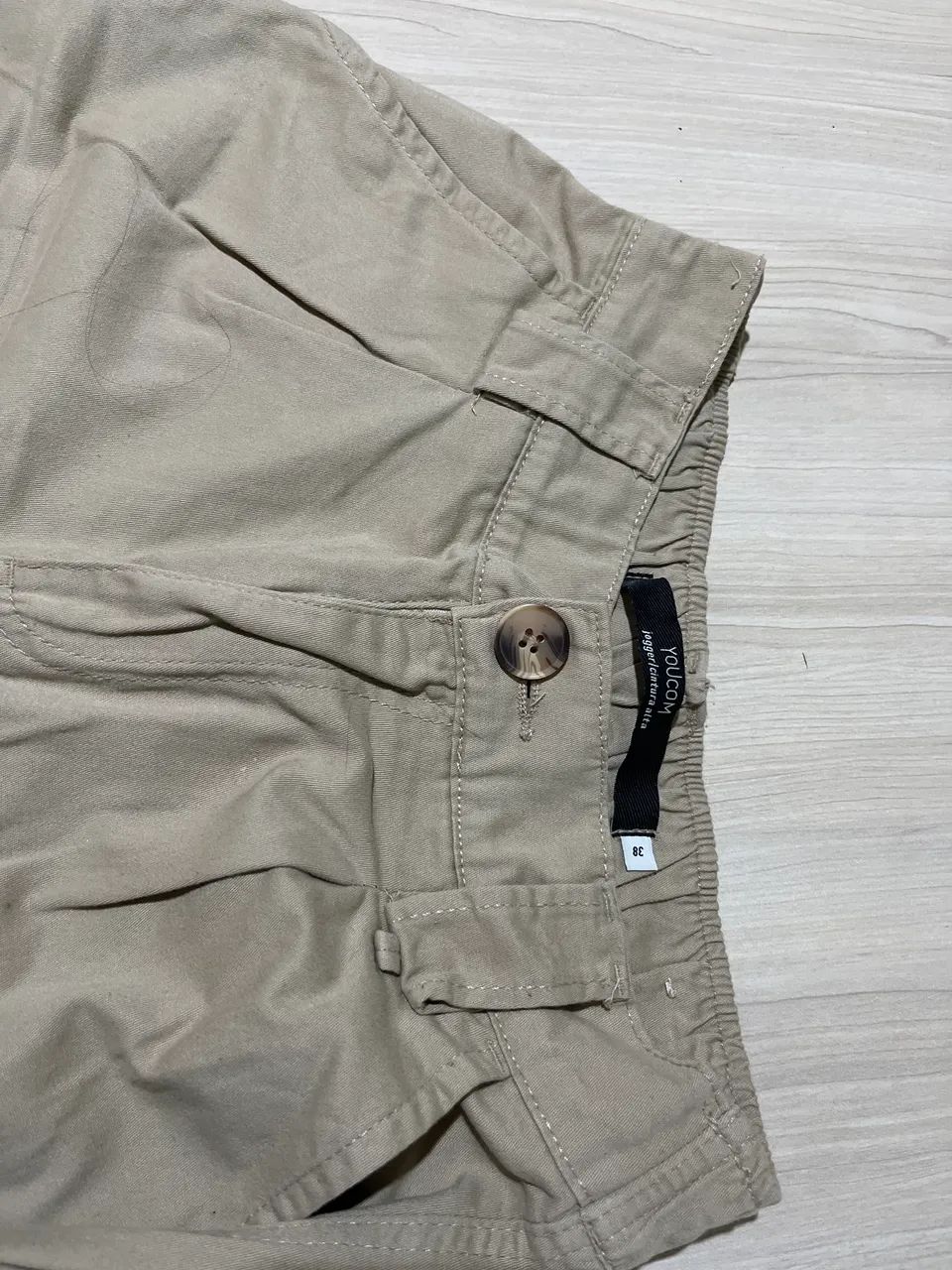 Calça Jogger YOUCOM - Bege tamanho 38 - Foto 3
