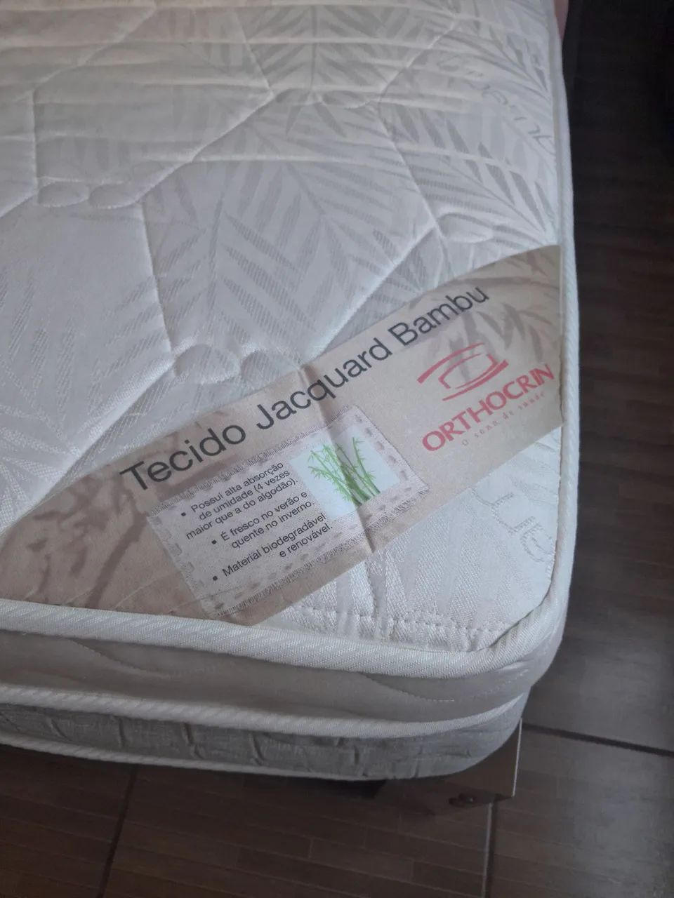 Colchão casal ortocrim molas ensacadas  - Foto 2