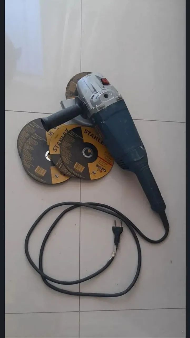 Esmerilhadeira Bosch GWS 2200-180, 7 Polegadas, 2200W 220V - Foto 2