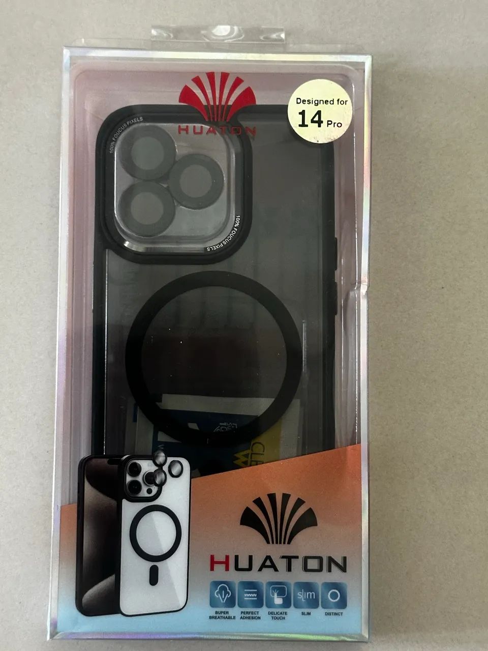 Capa com lentes para iPhone 14 Pro