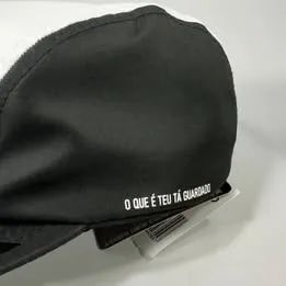 BONÉ FIVE PANEL VOAR PRETO/BRANCO - Foto 3