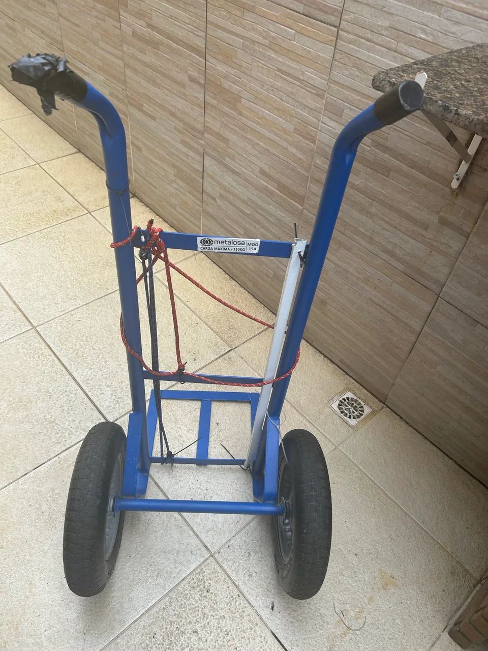 Vendo carrinho de carga metalosa 150. - Foto 2