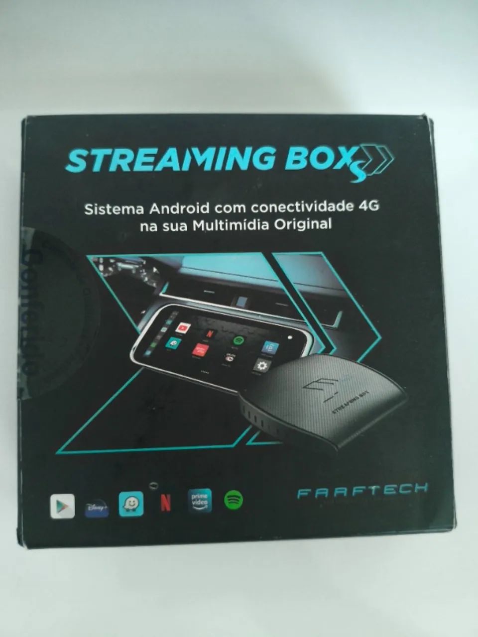  Streaming Box Automotivo da marca Faaftech.  - Foto 2