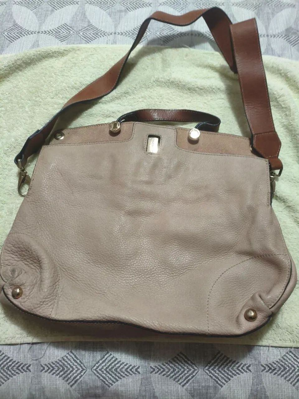 Bolsa de couro Luz da Lua 