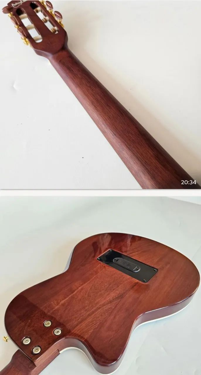 Violão elétrico Patrick Luthier francês  - Foto 3