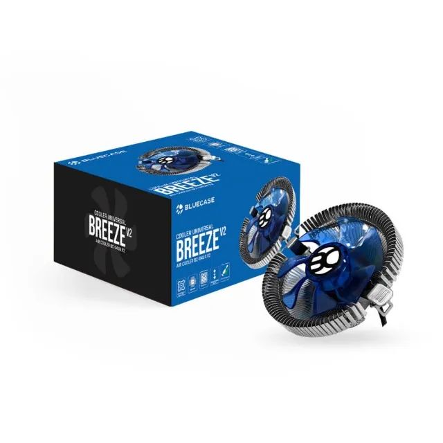 Cooler Universal Intel e Amd 65w Tdp Breeze V2 - Bluecase *ENTREGA GRÁTIS* - Foto 2