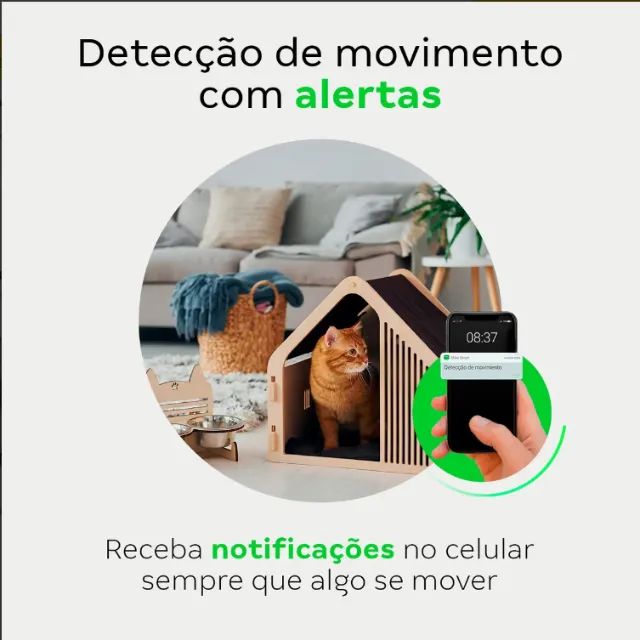 Câmera Interna Wi-fi Intelbrás com Comando de Voz - Foto 5