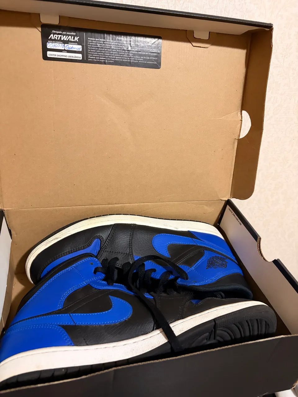 Jordan 1 Hyper Royal  - Foto 2