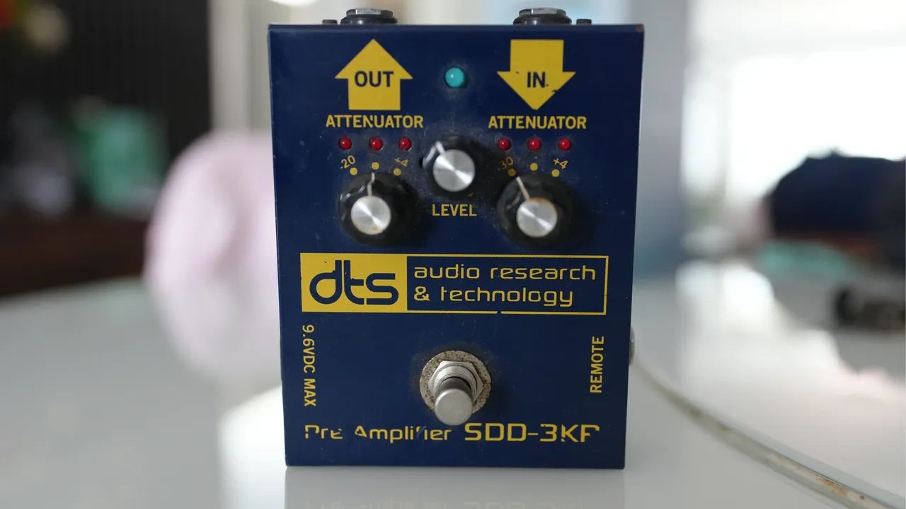 Raridade - Pedal DTS SDD - 3KP - The Edge do U2