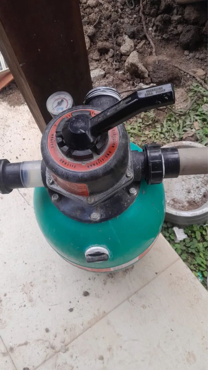 Piscina de fibra completa