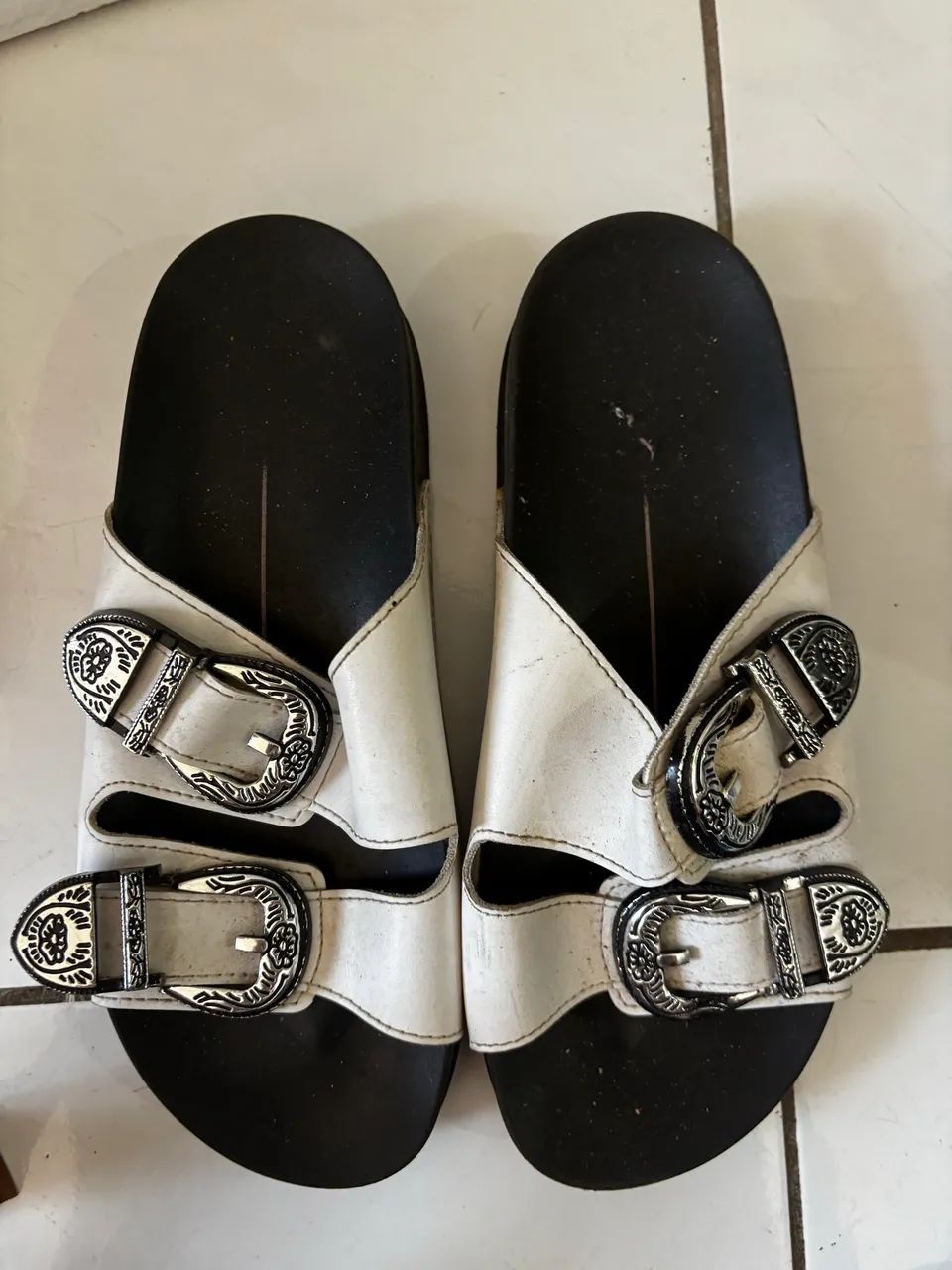 Sandalias femininas 36 - Foto 2
