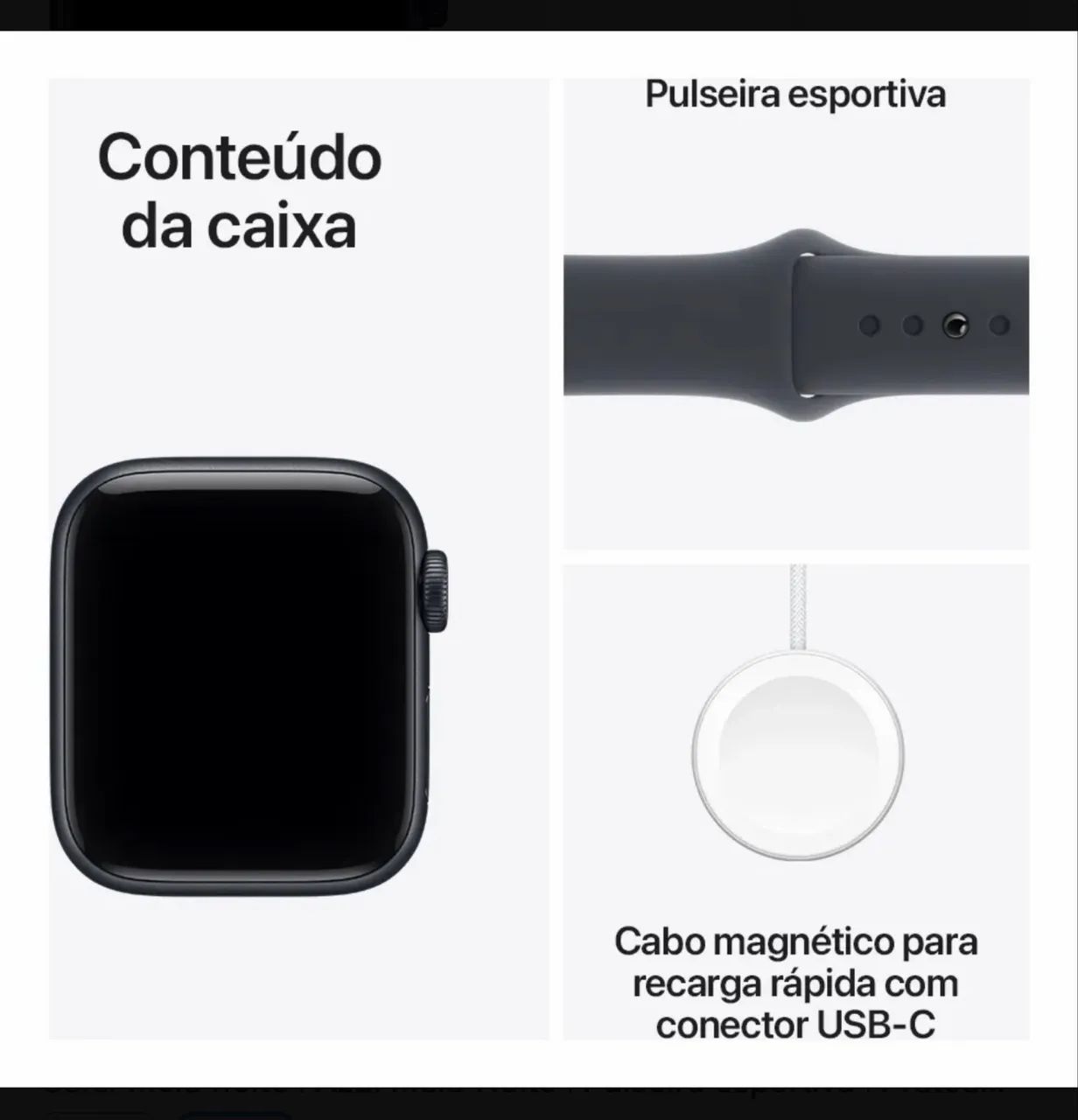 Apple whatch se 3 com celular  44mm - Foto 4