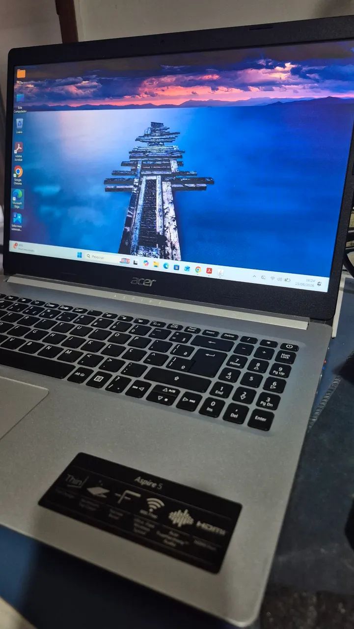 Notebook Acer i5 10a 8gb memória  - Foto 5