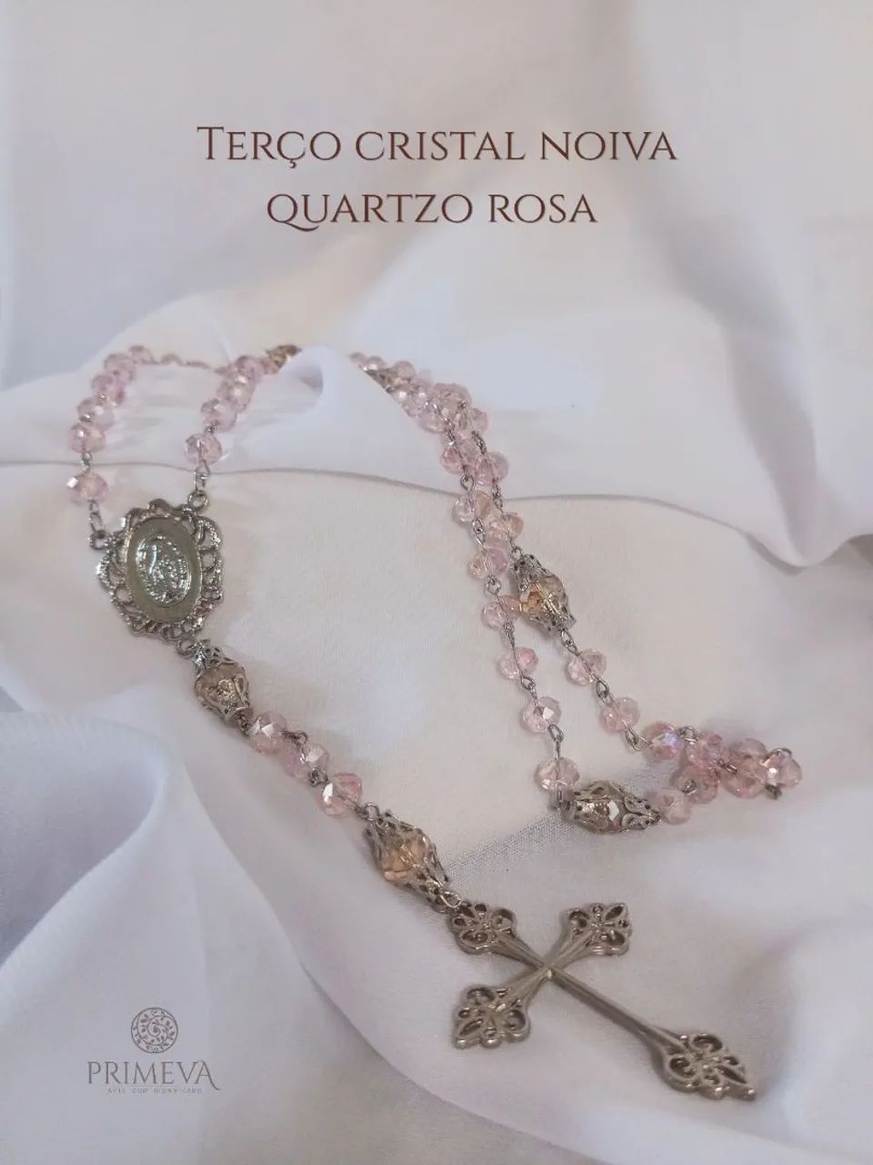 Terço noiva Cristal
