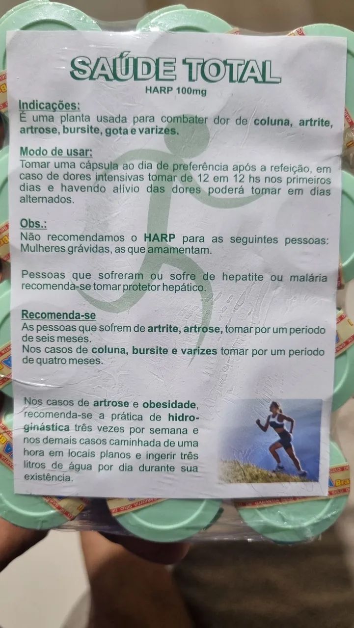 SAÚDE TOTAL HARP 15 CÁPSULAS  - Foto 2