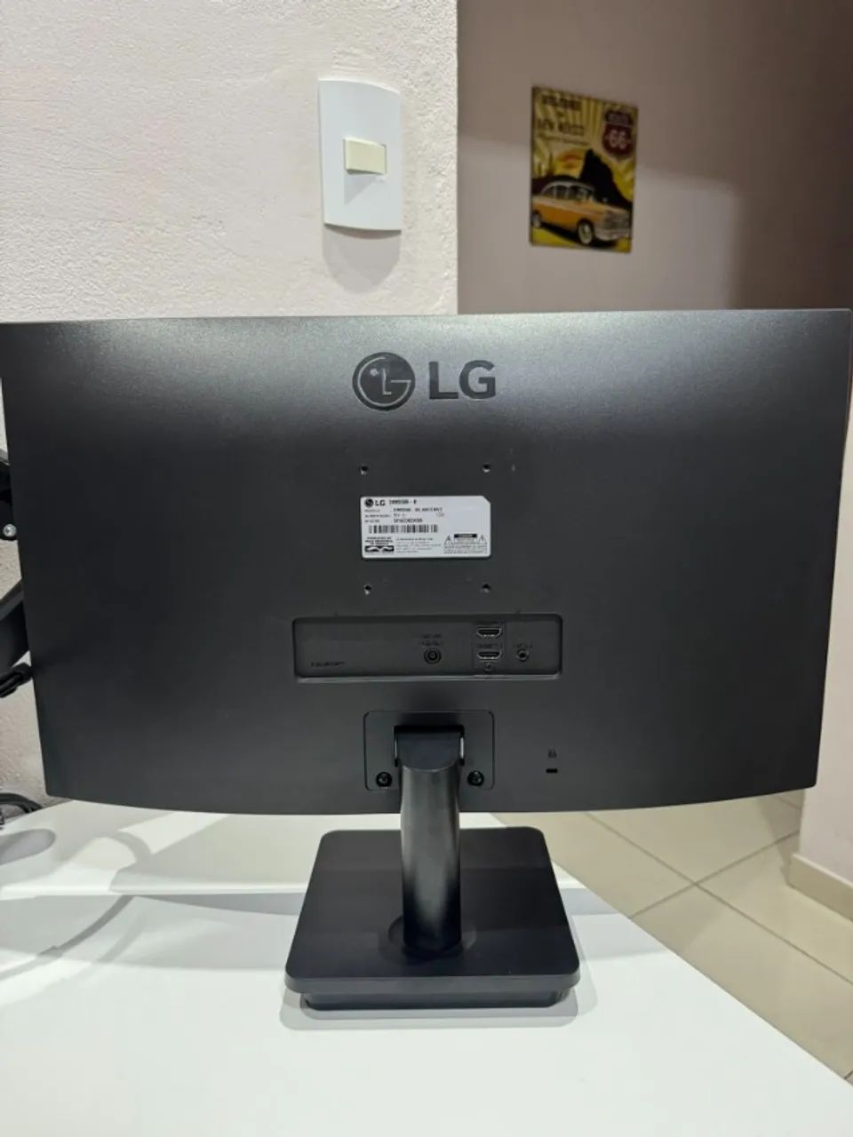 Monitor LG 24 Polegadas 100hz FullHD 1080p - Foto 4