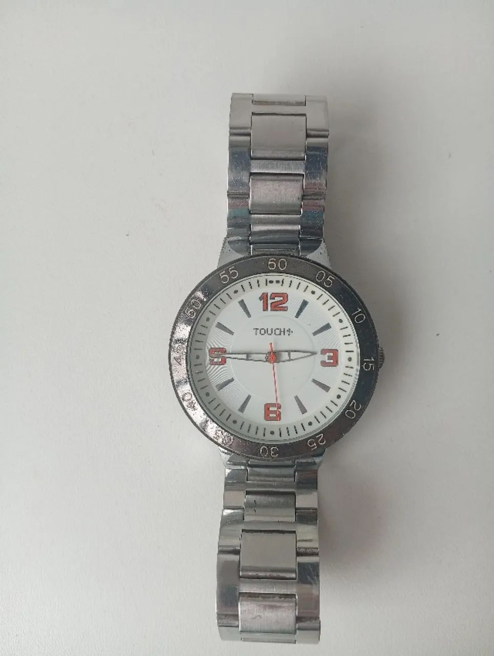 RELÓGIO TOUCH MASCULINO AÇO - MODELO S9188G-10