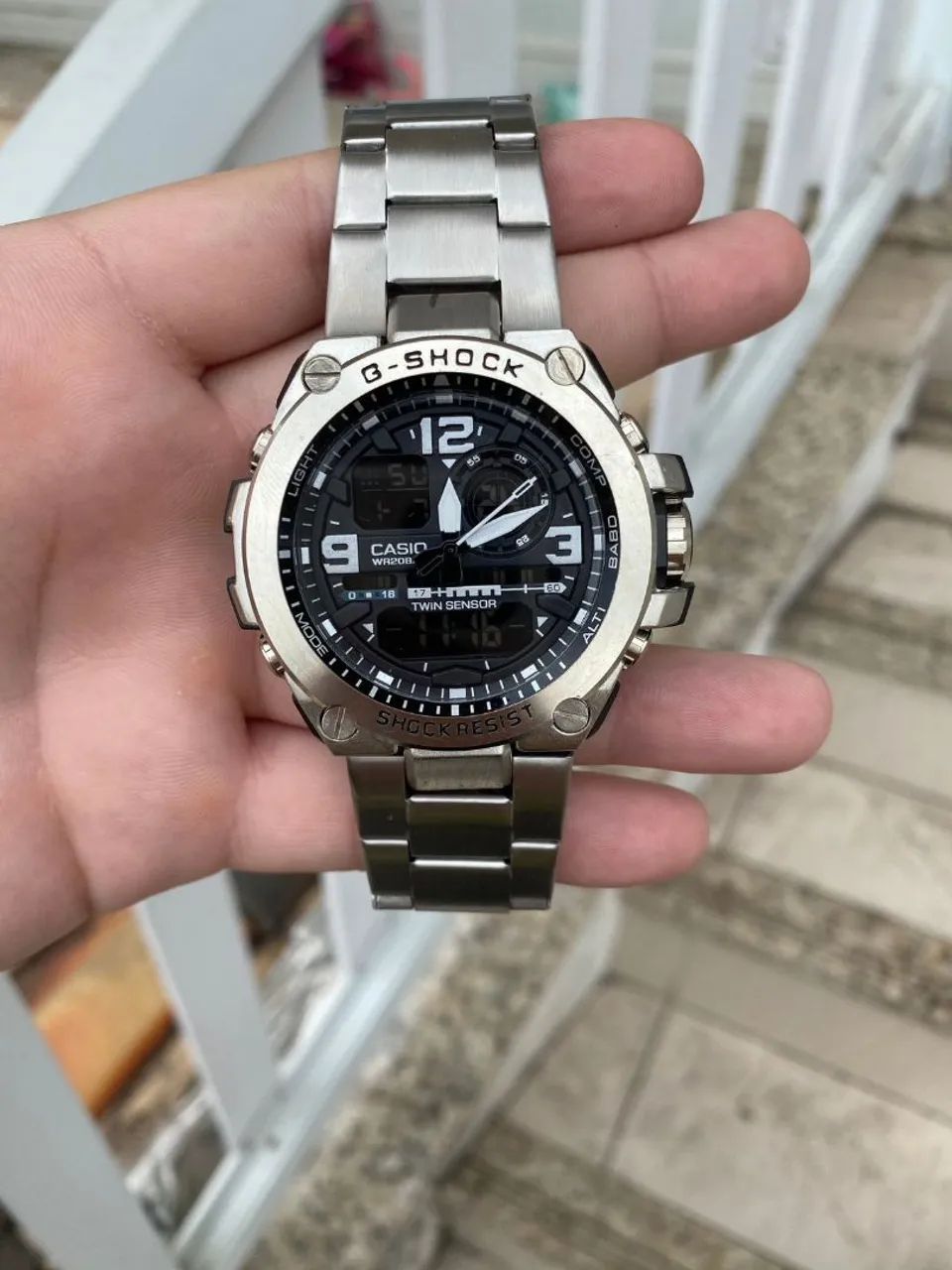 Relógio Estilo G-Shock - Resistente à Água, Aço Inoxidável e Visual Esportivo - Foto 2
