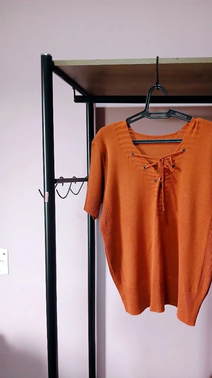 Blusa terrosa feminina - Foto 2
