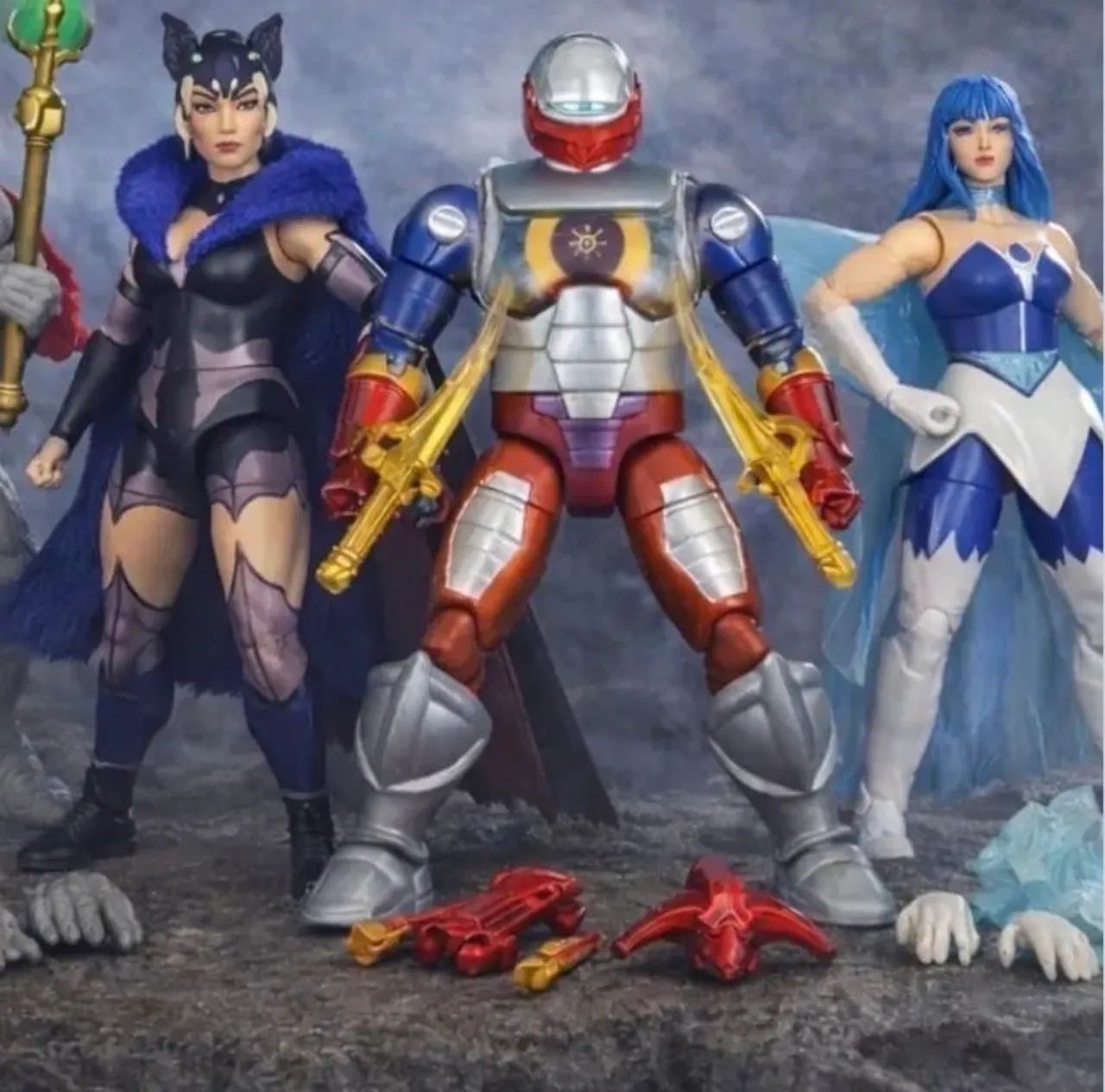 Coleção Masterverse Reveletion 3 Figuras 