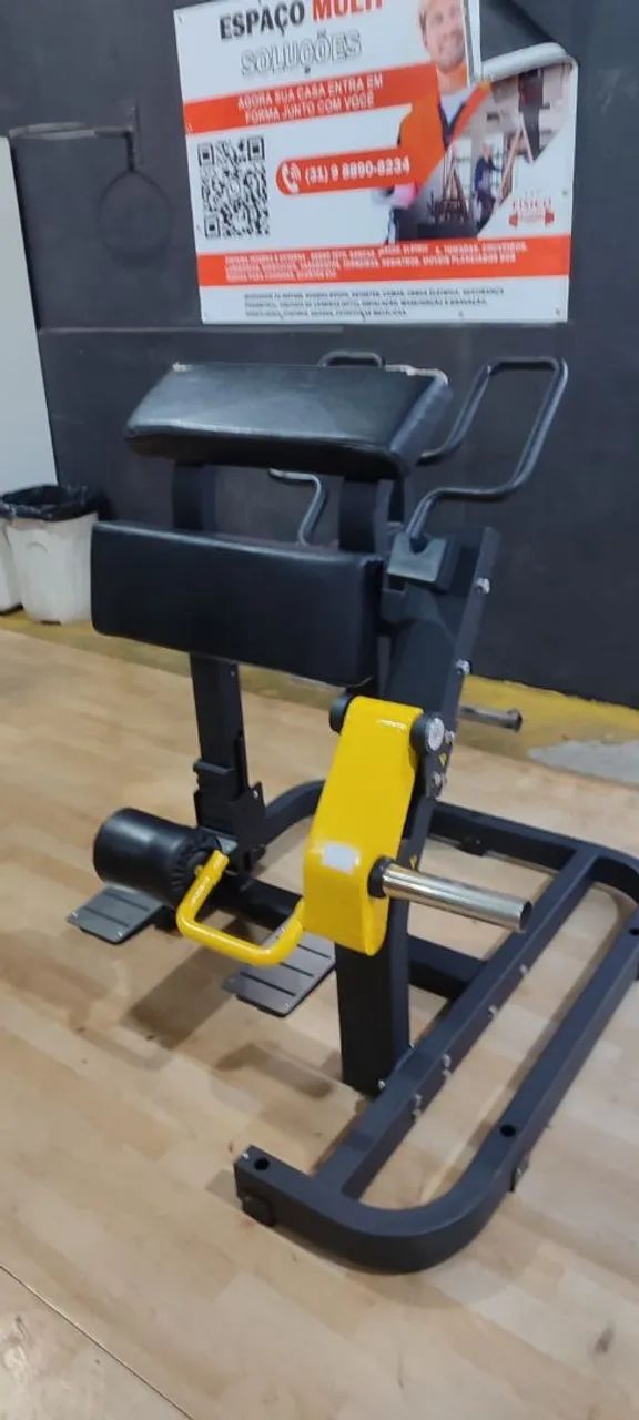 Kit  7 aparelhos de academia mais anilhas - Foto 4