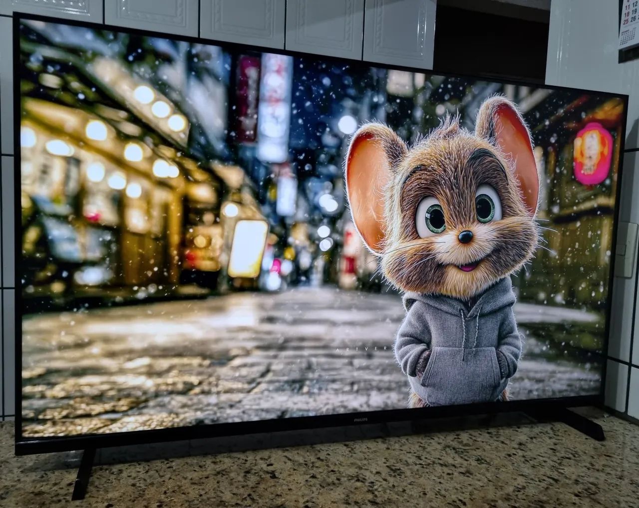 Tv smart 50 polegadas Philips Android 4k  - Foto 5