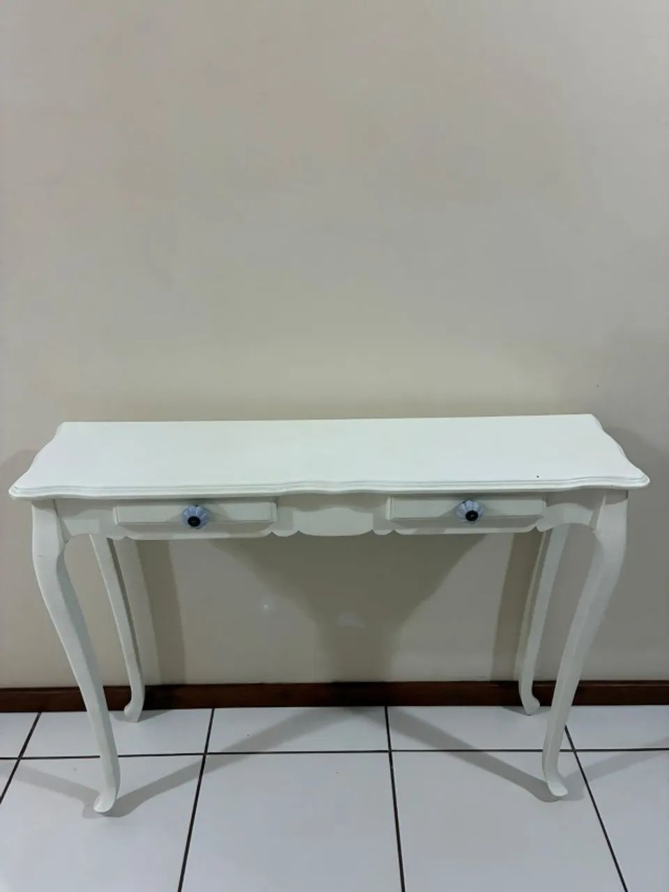 Aparador Provençal Branco com 2 Gavetas - Foto 3