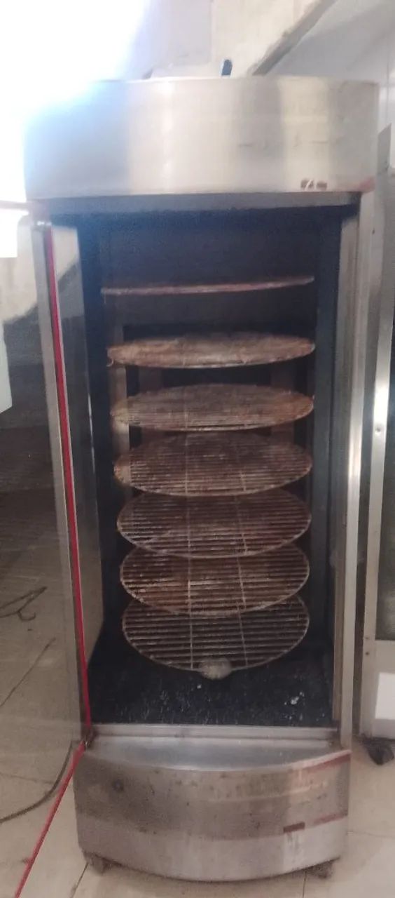 Máquina de frango carrossel 30 frangos  - Foto 2