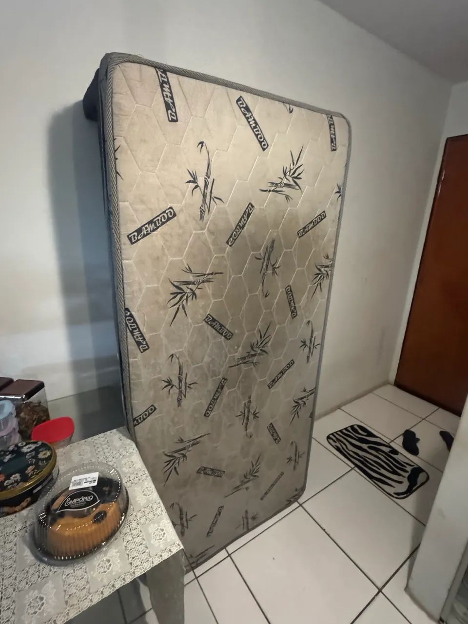 Cama solteirão seminova  - Foto 2