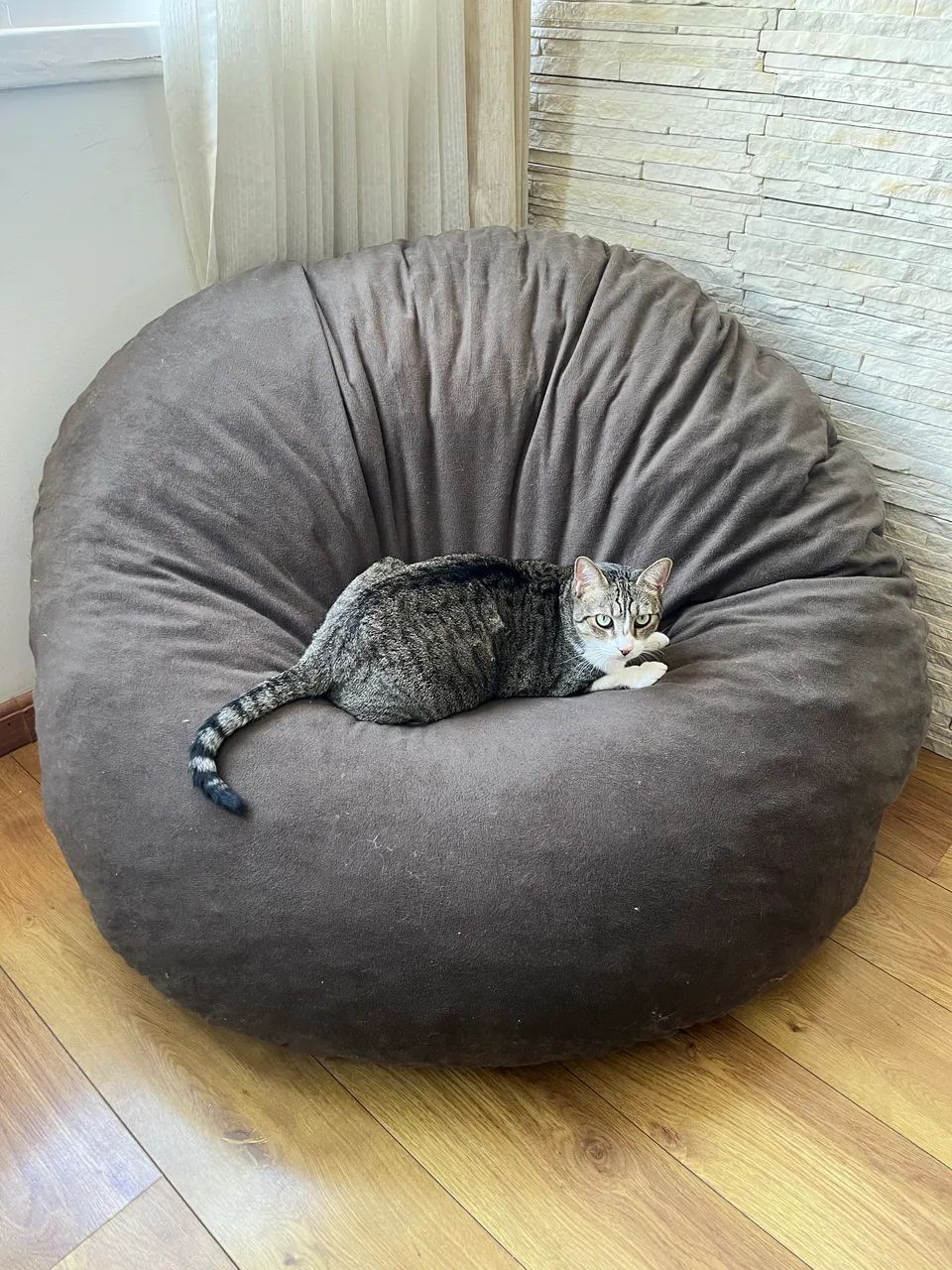 Puff Grande - Marrom  - Foto 2