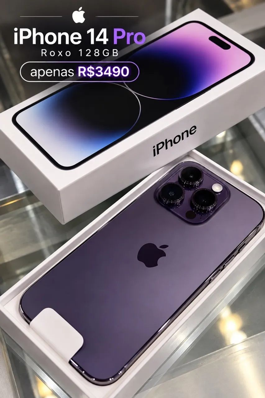 IPhone 14 Pro Roxo 128GB