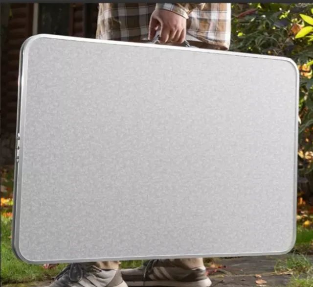 Mesa Dobravel Vira Maleta Camping Praia 120cm X 60cm