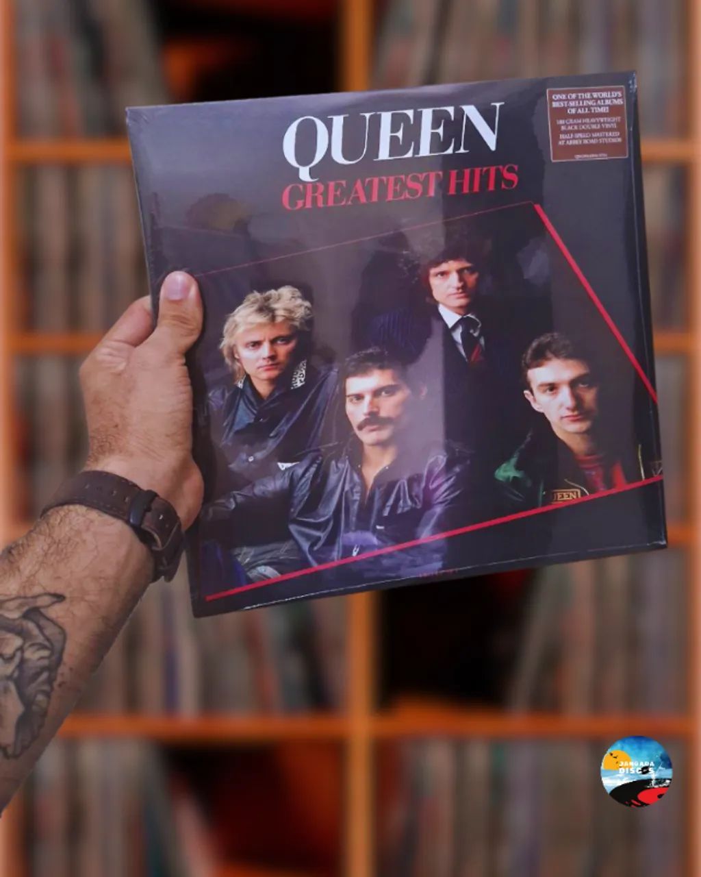 Vinil LP Queen Greatest Hits duplo lacrado importado