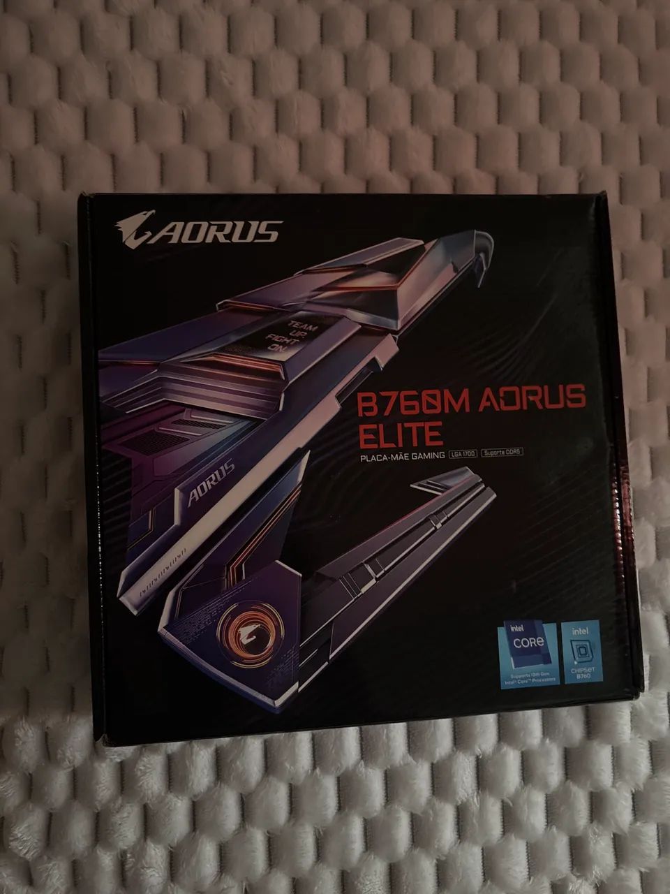 Placa Mãe B760M Aorus Elite, Intel LGA 1700, DDR5, mATX - Foto 3