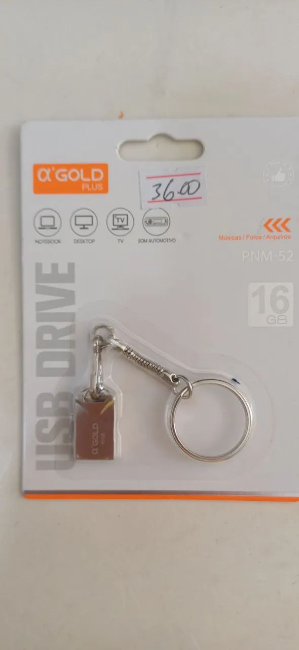 Pen drive gold 16 gb