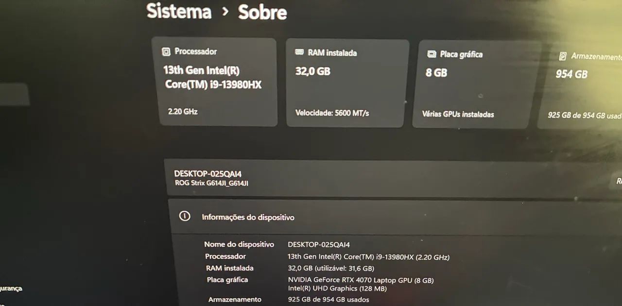 Notebook Gamer Asus G16 - Foto 5