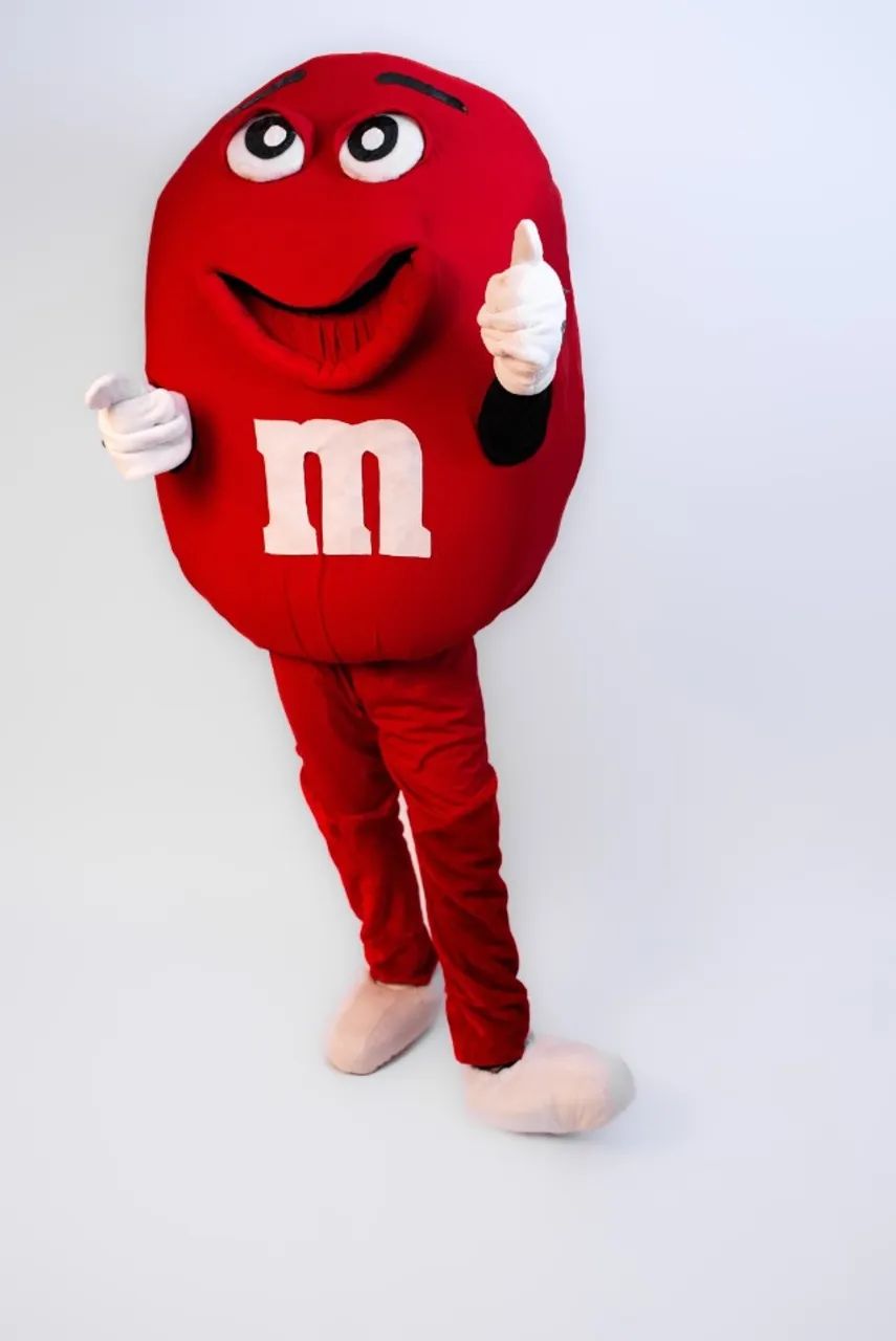 Fantasia M&M?s vermelho  - Foto 4