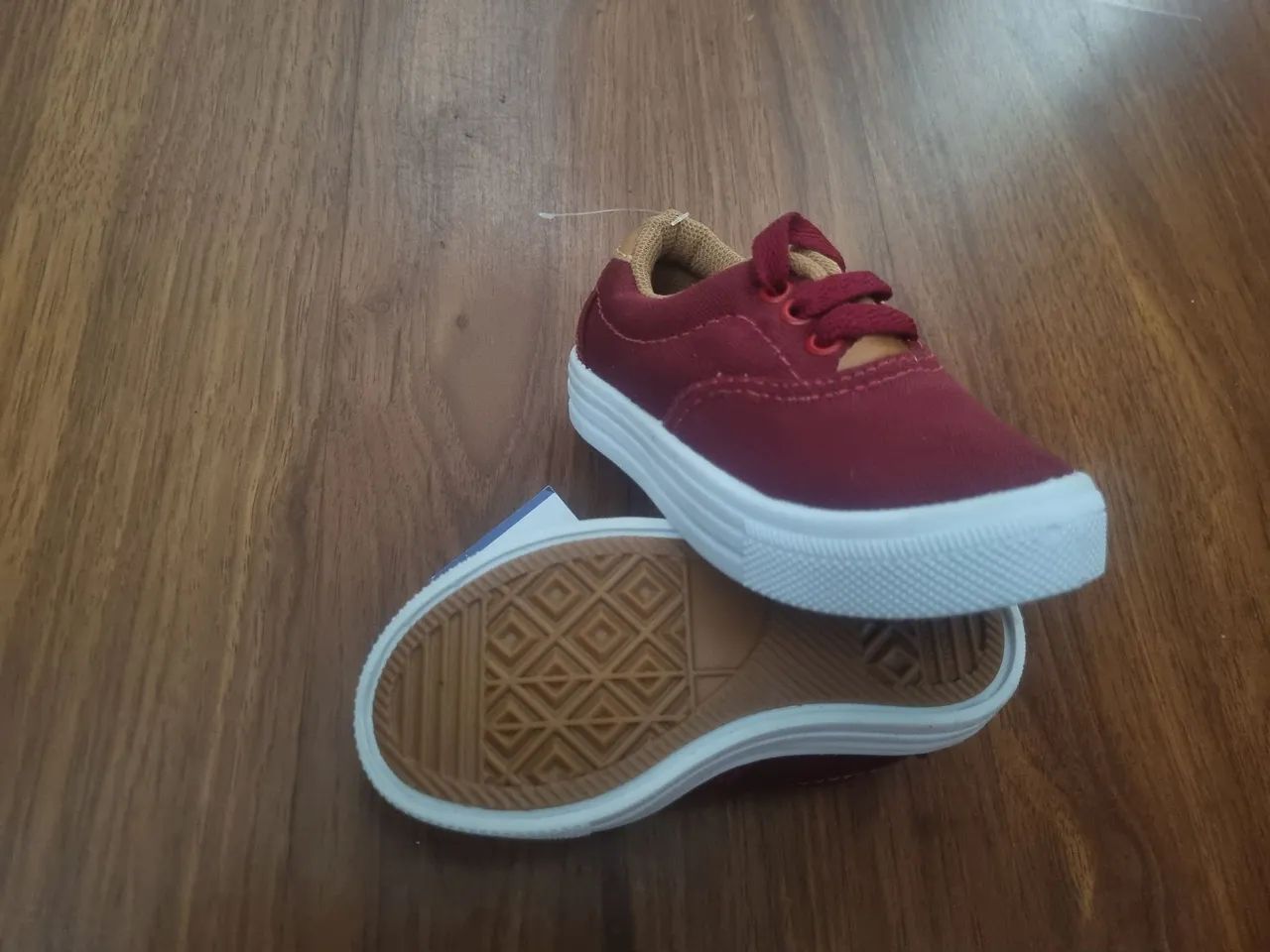 Airon Children's Wine-Colored Sneakers