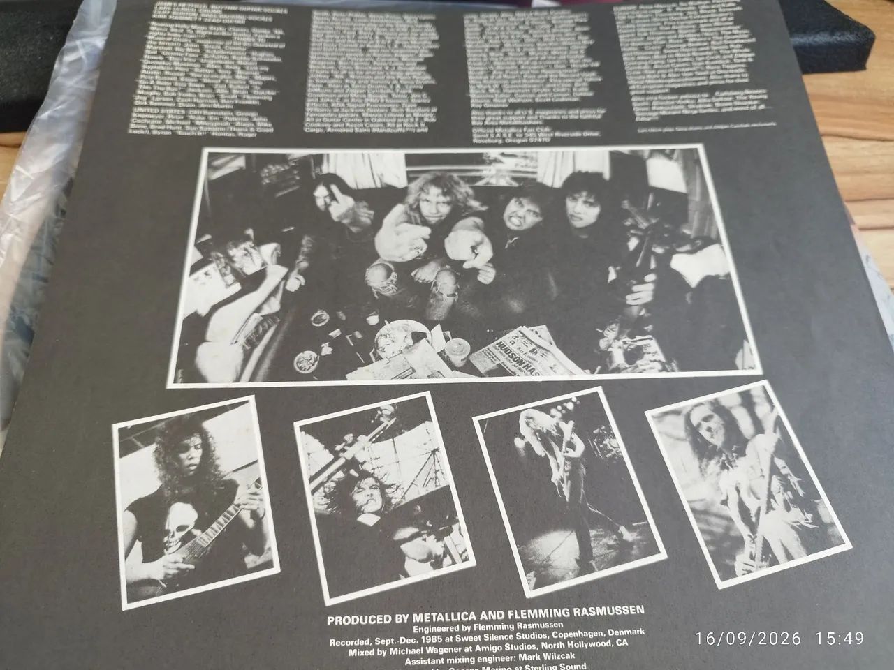 LP Metallica - Master of puppets  - Foto 4