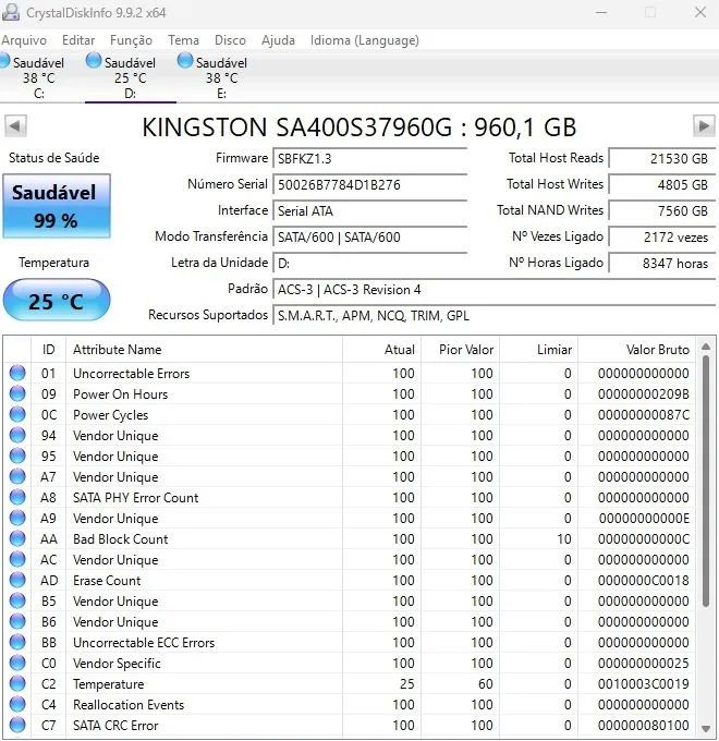 SSD 1TB Kingston  - Foto 3