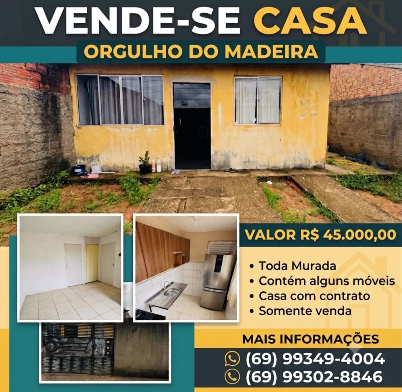 Casa orgulho do madeira 