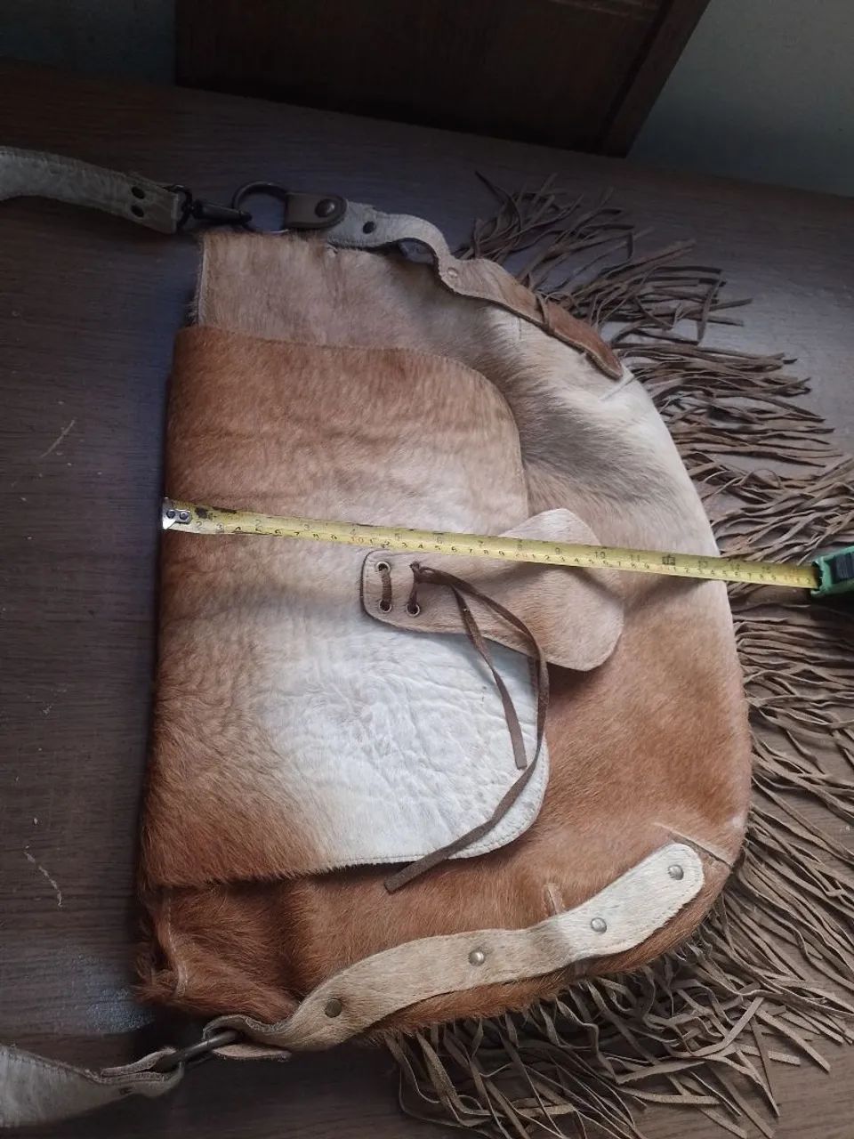 Bolsa de couro de vaca legítimo guaraná Brazil  - Foto 2
